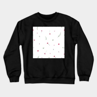 Elegance Seamless pattern with flowers Crewneck Sweatshirt